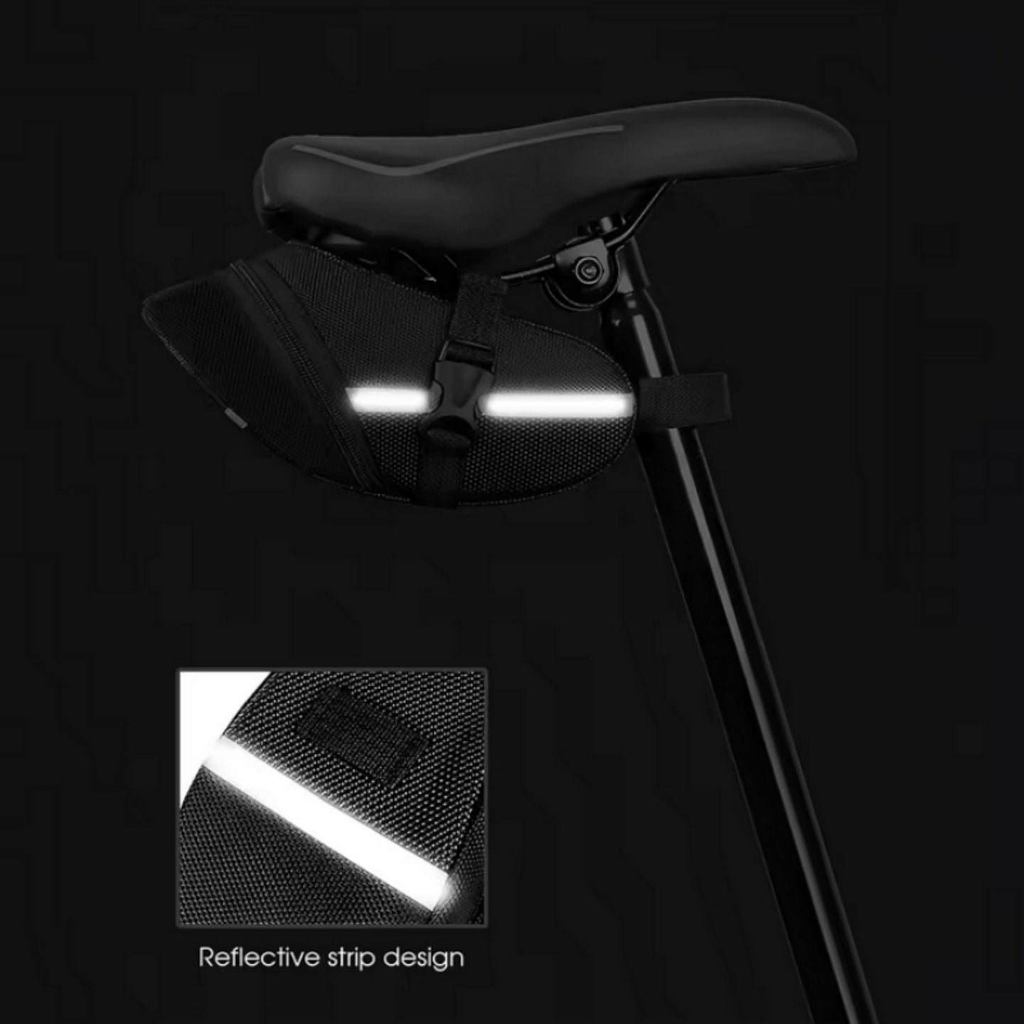 Waterproof Under Seat Bicycle Saddle Bag